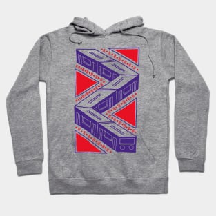 Zig Zag Train Hoodie